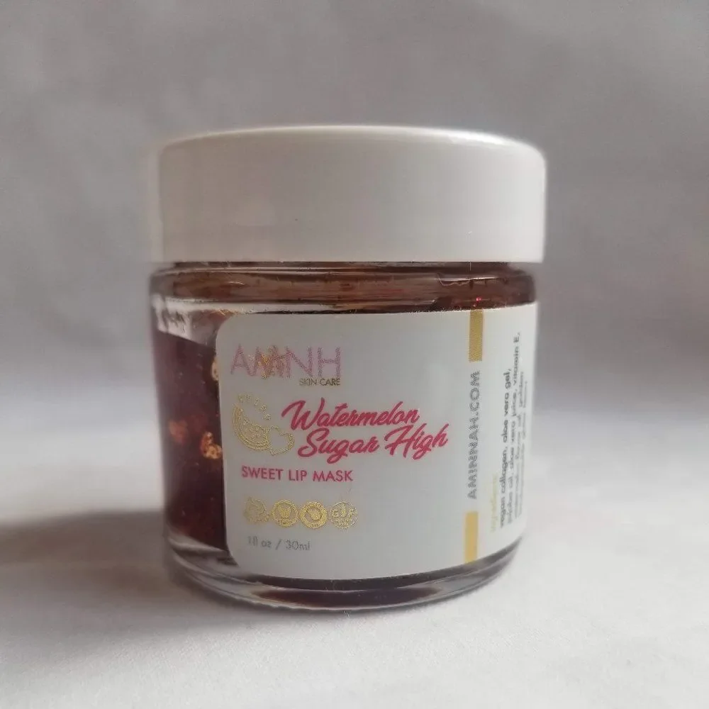Aminnah Skincare - Watermelon Sugar High Lip Mask